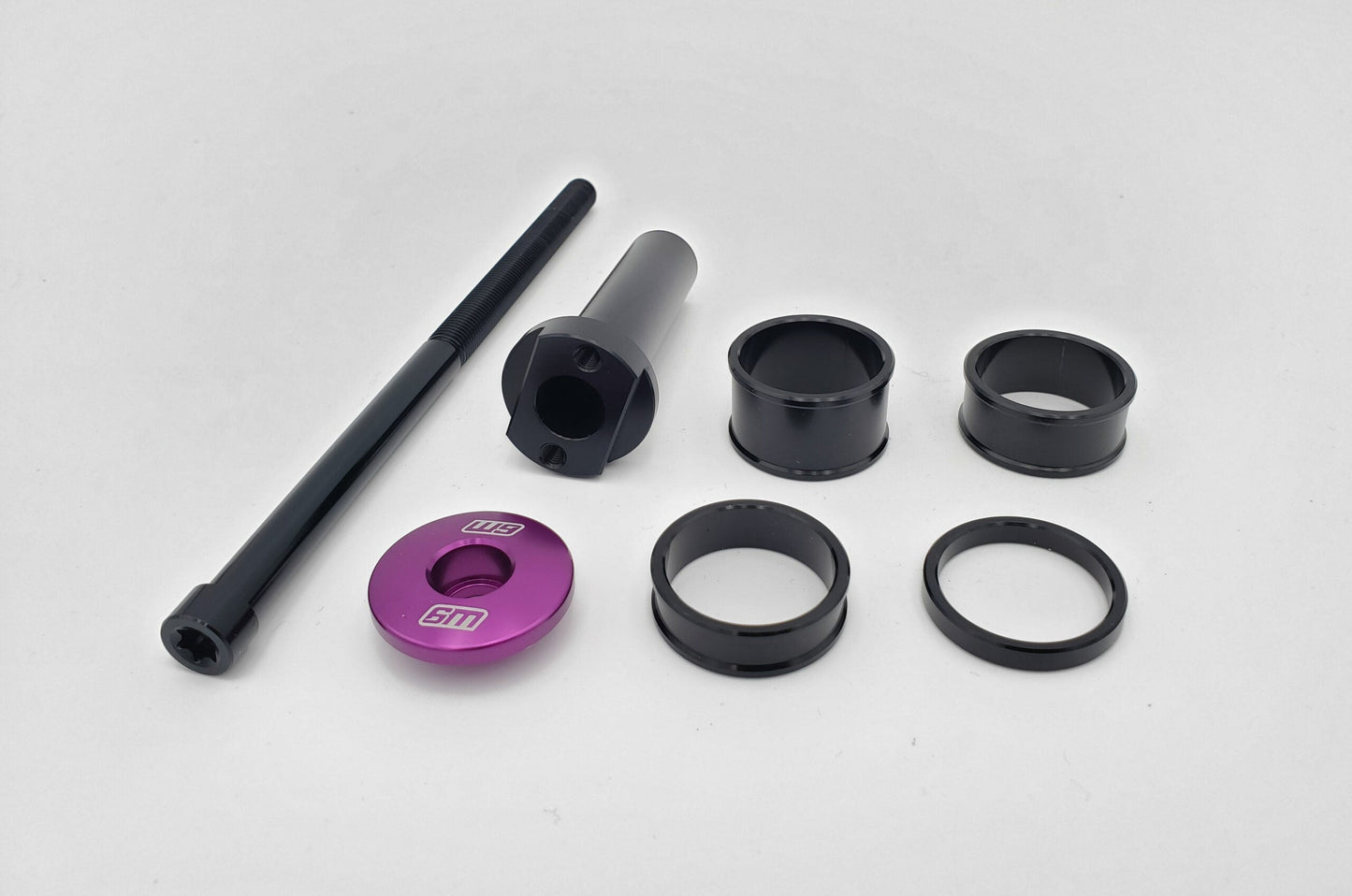 Warp 9 Stem Lock - W9 Fender Adapter Compatible - For forks without a fender mount on lower clamps.