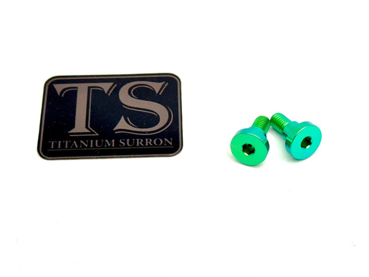 Titanium Battery Lid Bolts - E-Ride Pro - (Two Pcs)
