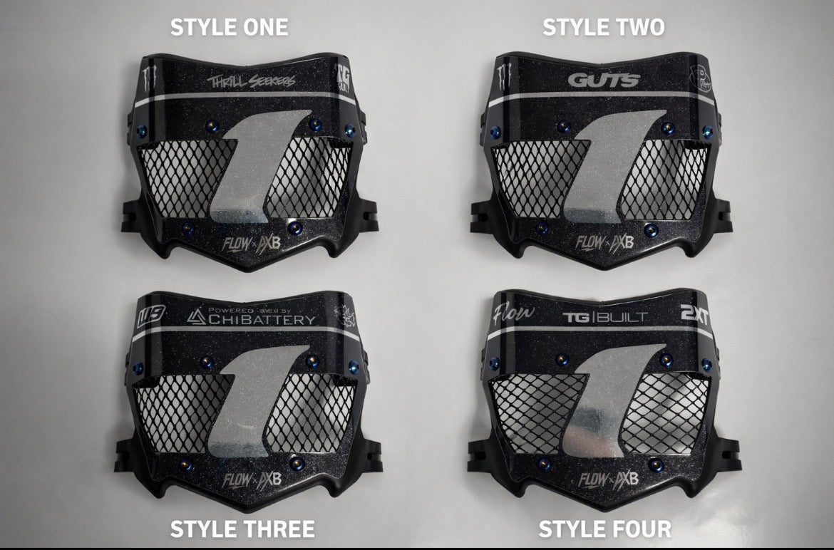 Pre-Made Titanium Vented Plates