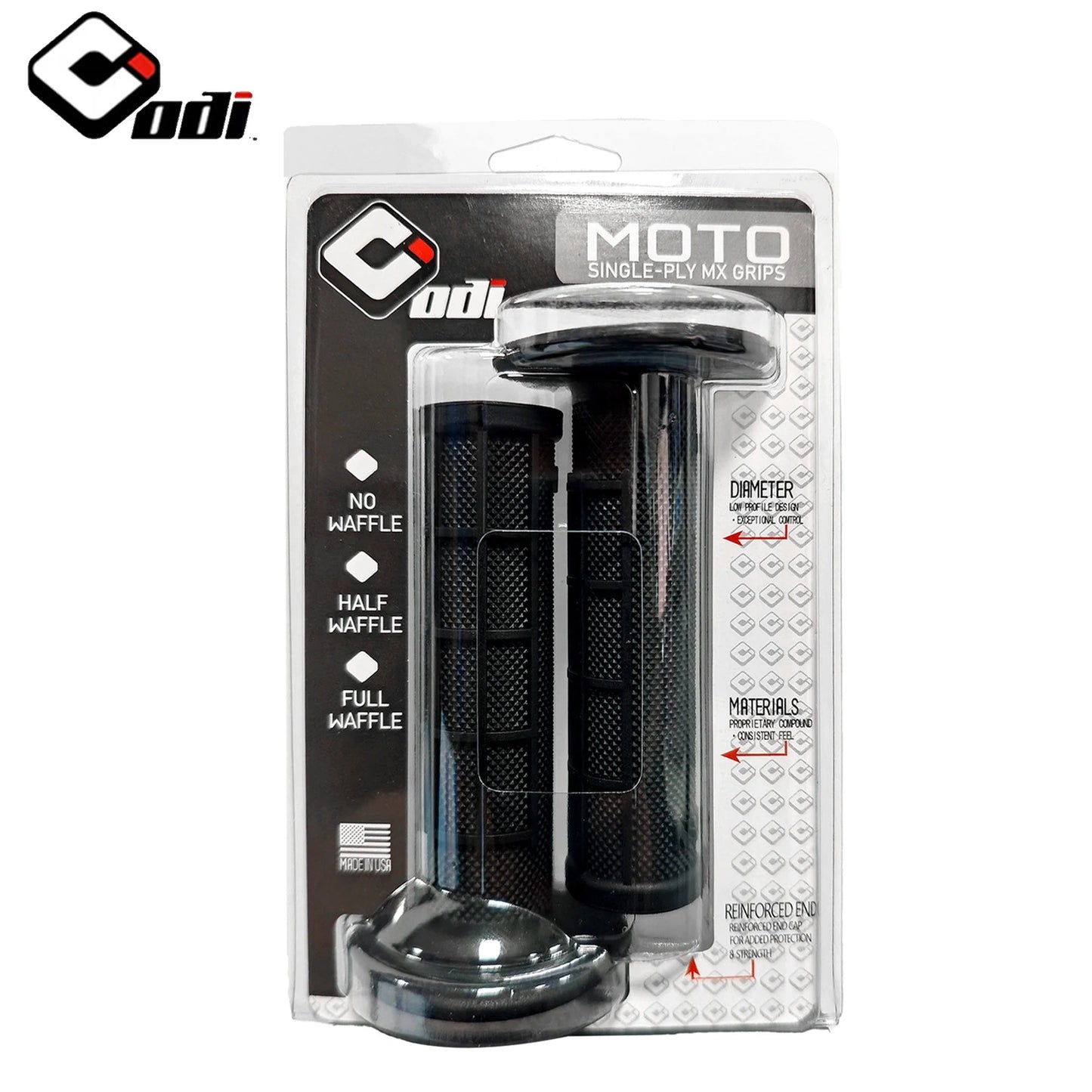 ODI Anti-Slip MTB Handlebar Grips – Bicycle Lock-On Grips for Mountain Bike Comfort & Control