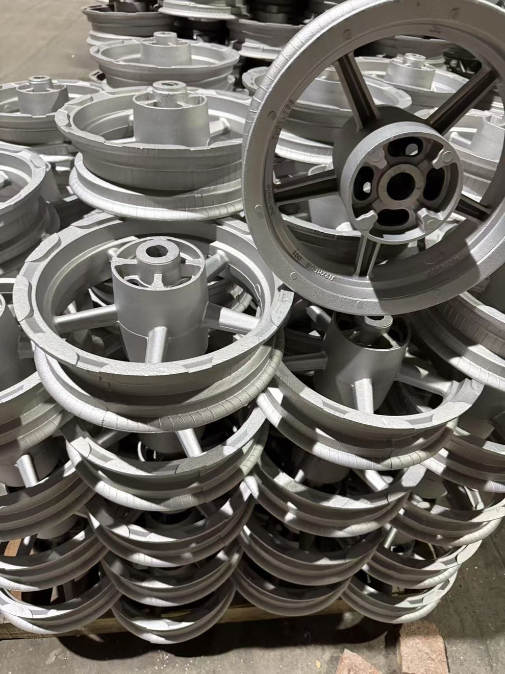 17" Universal Mini E-Moto Supermoto Wheel Set