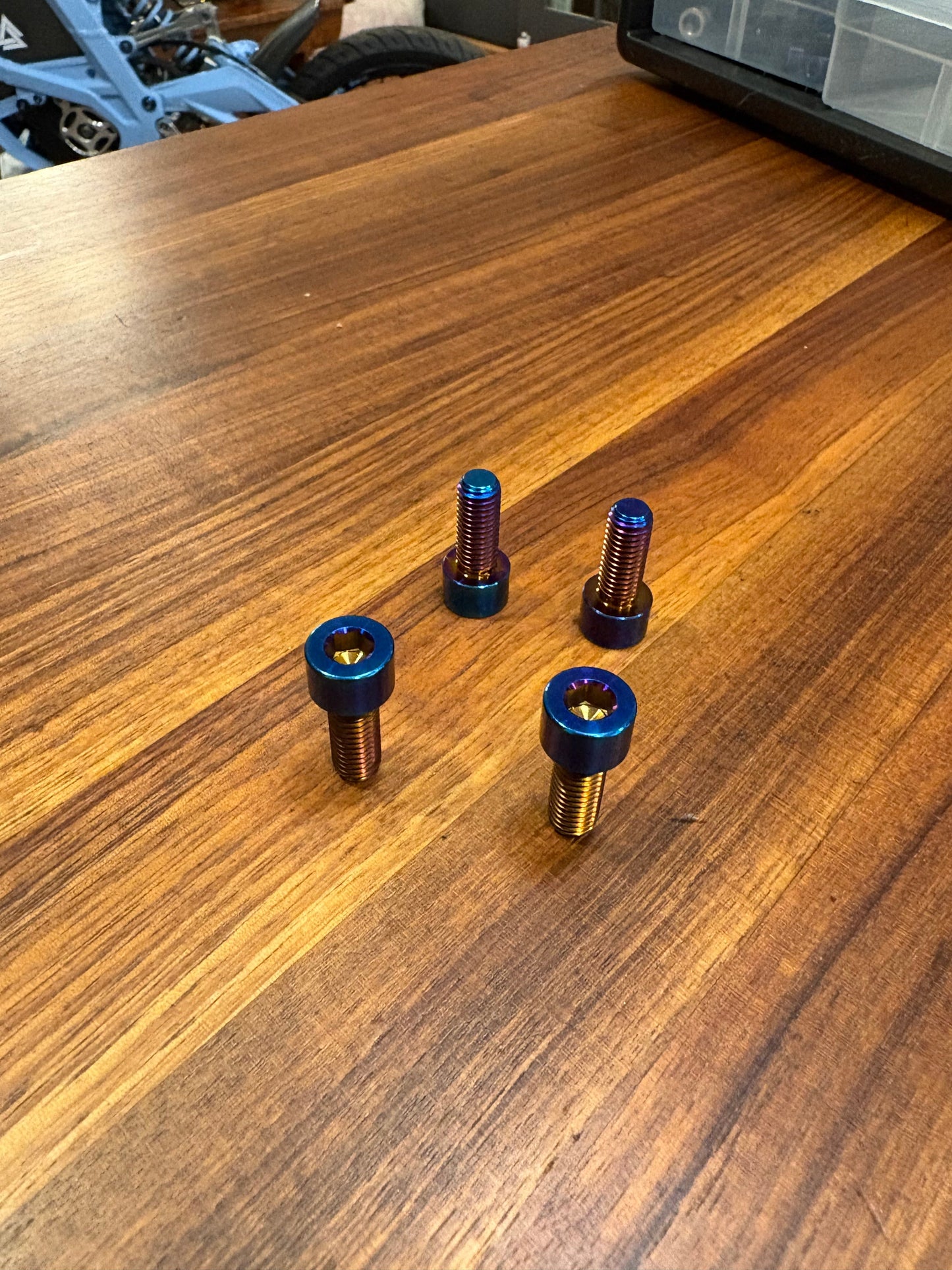 Tuttio Triple Clamp Titanium Bolts (set of 4)