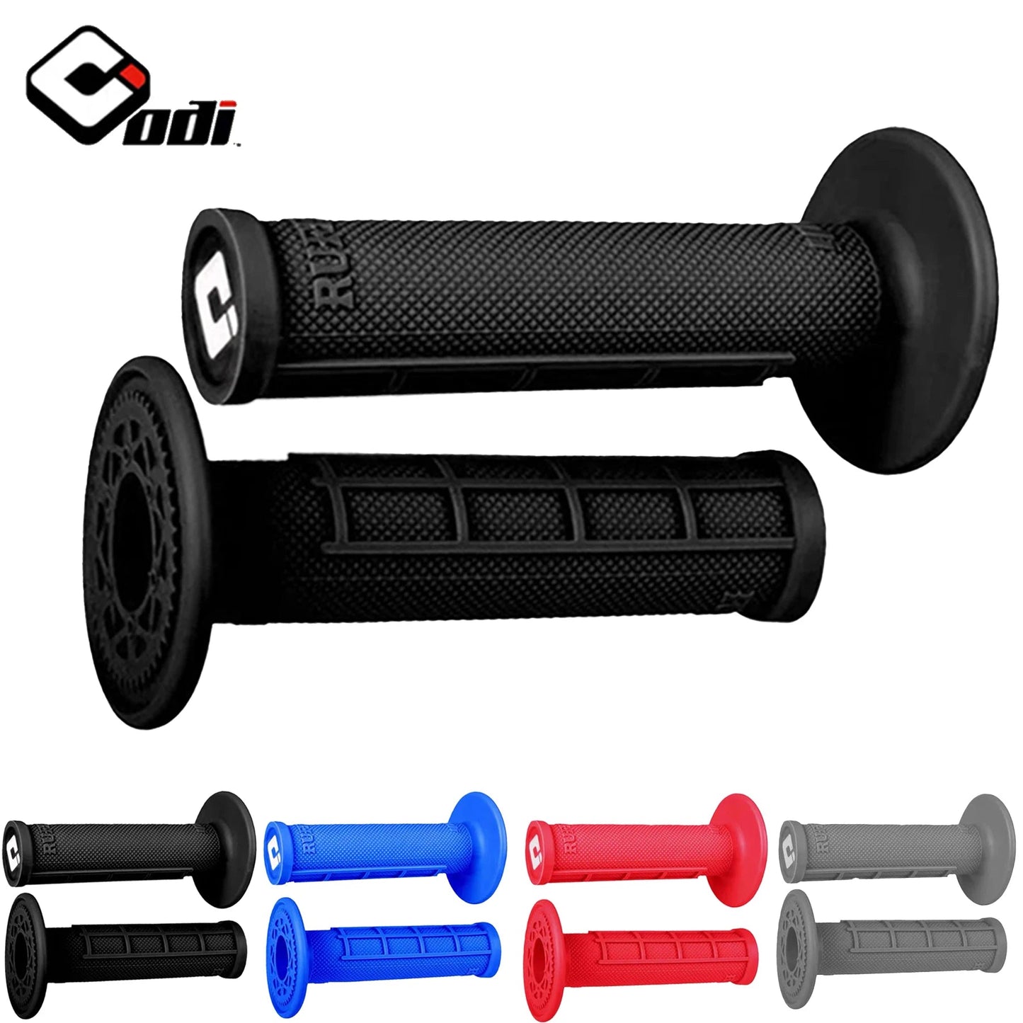 ODI Anti-Slip MTB Handlebar Grips – Bicycle Lock-On Grips for Mountain Bike Comfort & Control