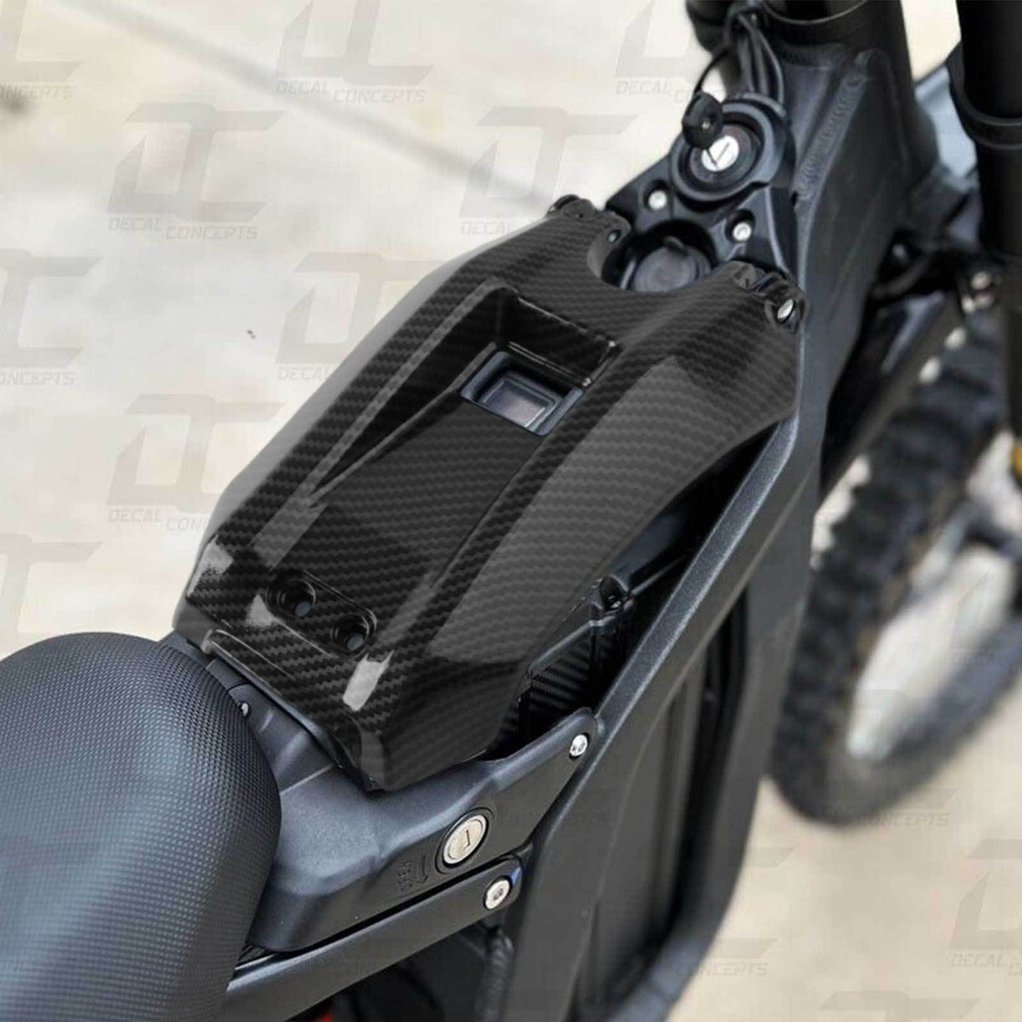 Carbon Fiber Surron Battery Cover