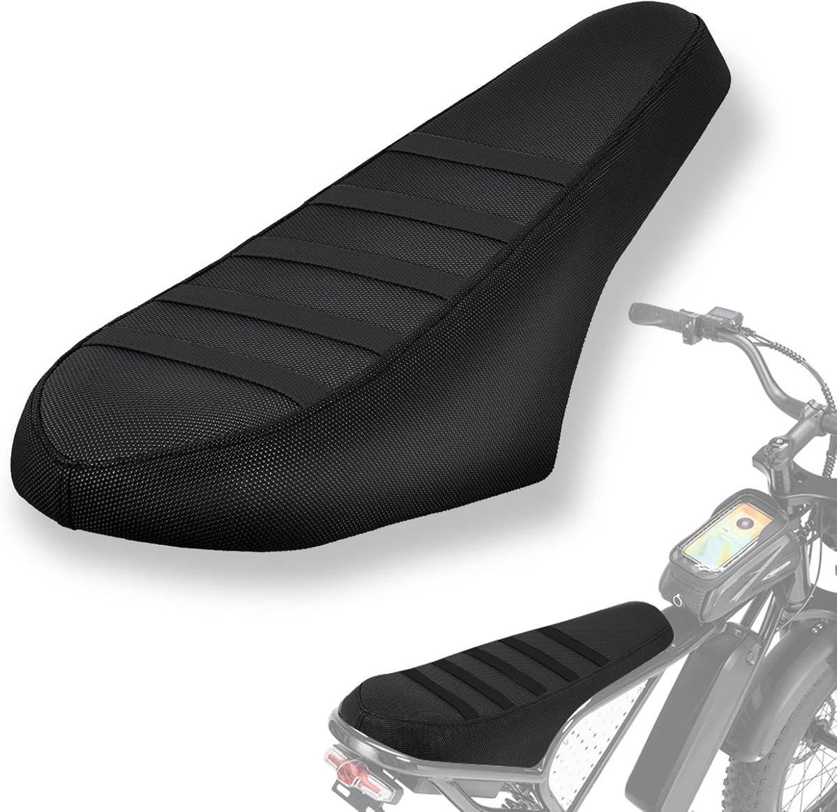 Blacked out ridstar seat cover