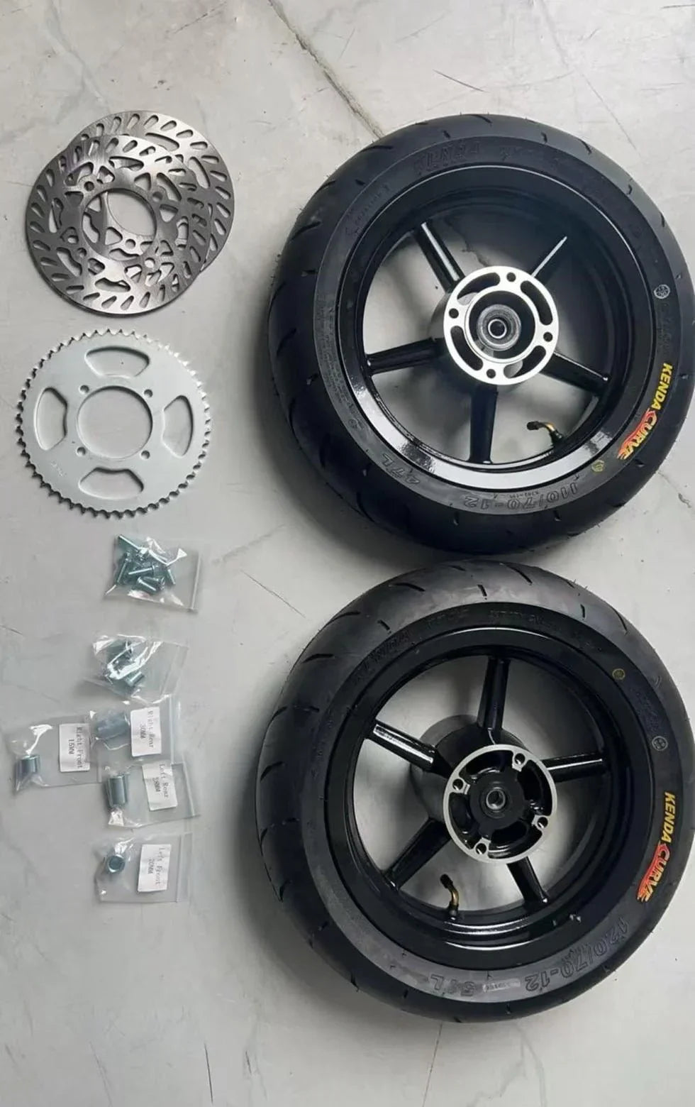 MT Racing YOZMA/TUTTIO/HEYBIKE 12IN SUPERMOTO SET