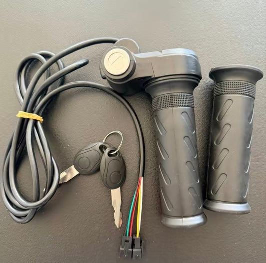 Ridstar full twist throttles with key ignition