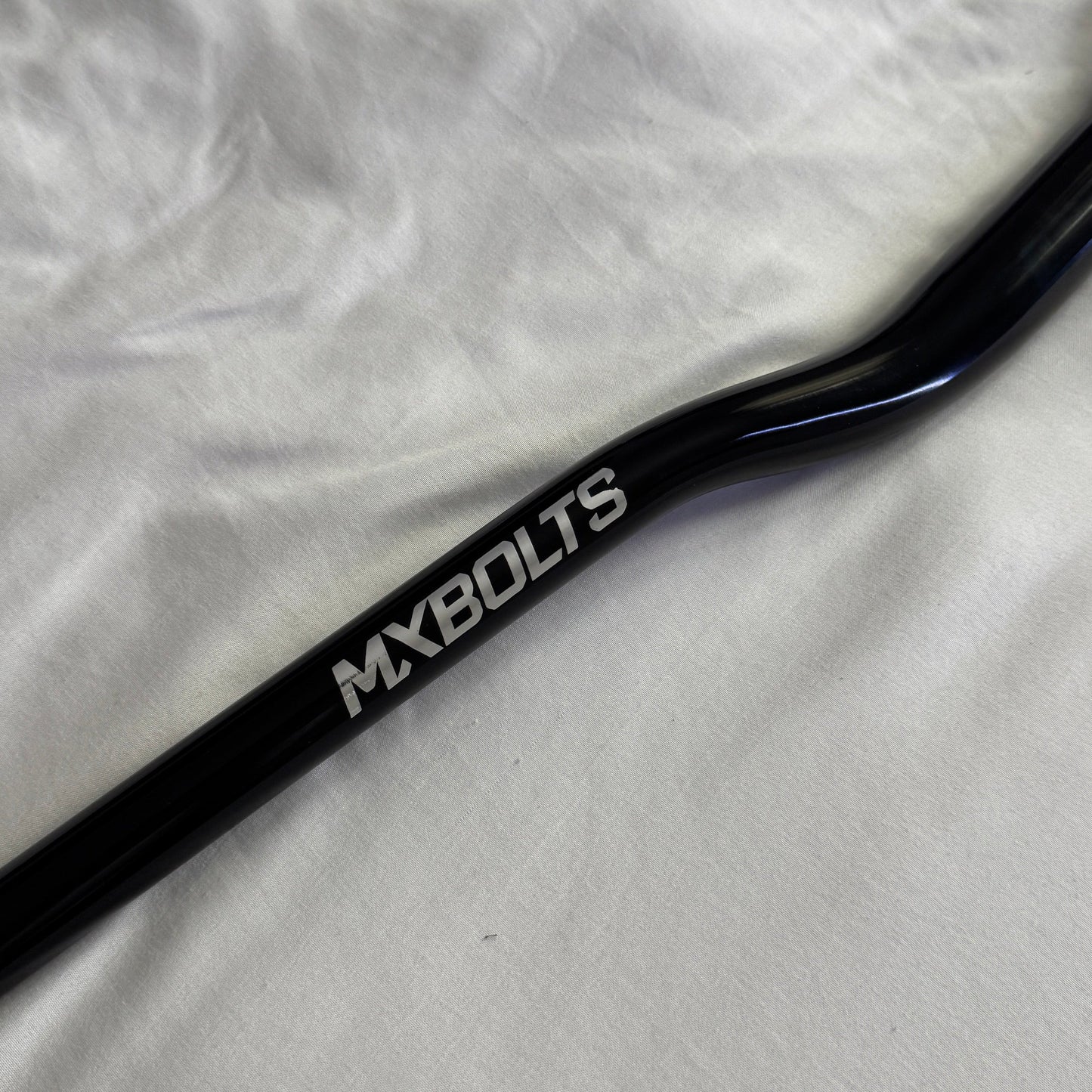 MXBOLTS Gloss Black Handlebar (31.8mm) (COLLECTIVE)