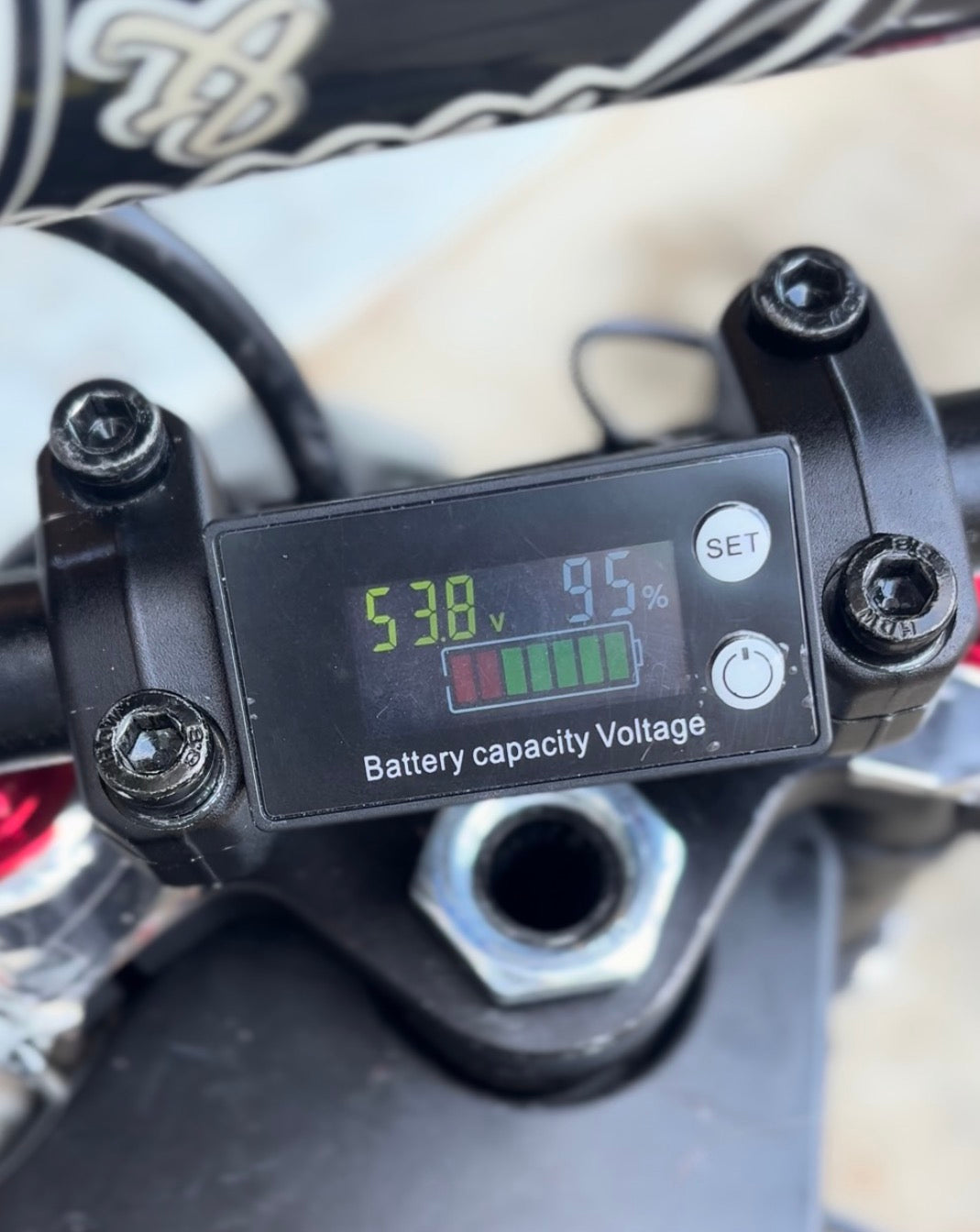 Tuttio/yozma/heybike fits all emotos battery percentage display