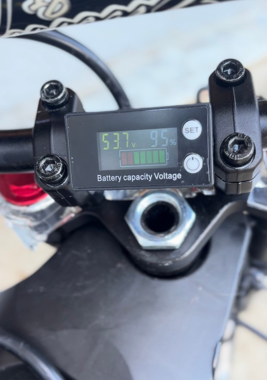 Tuttio/yozma/heybike fits all emotos battery percentage display