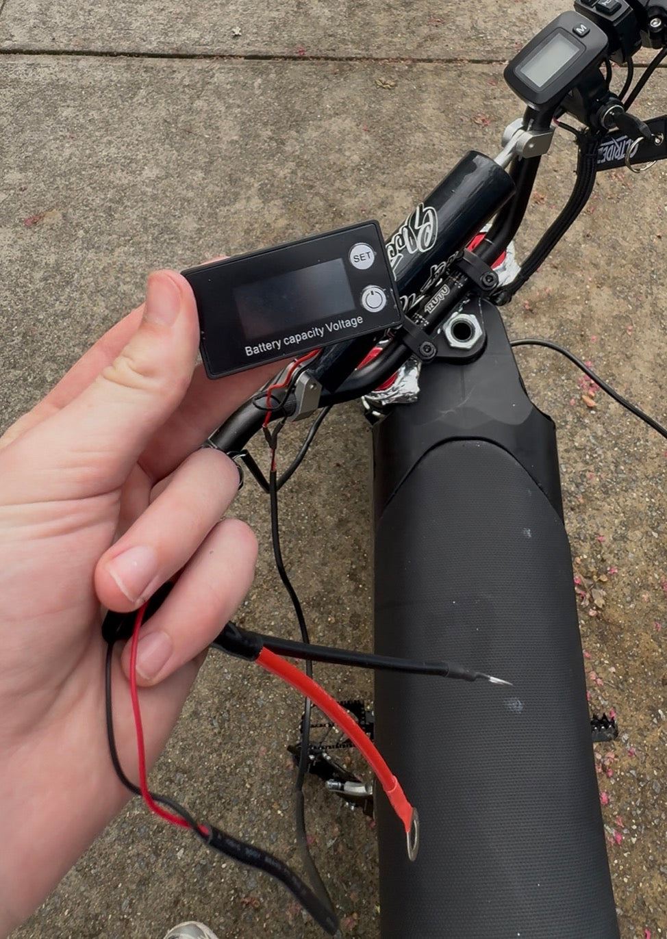 Tuttio/yozma/heybike fits all emotos battery percentage display