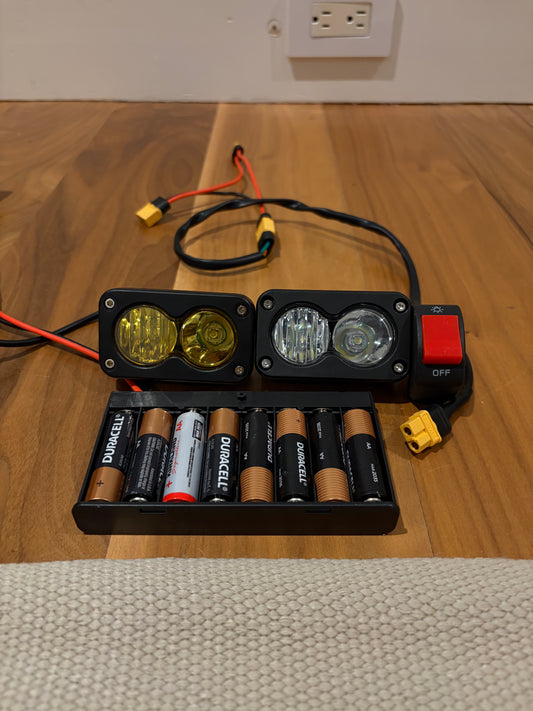 Battery powered Bajas suitable for all bikes comes with a switch