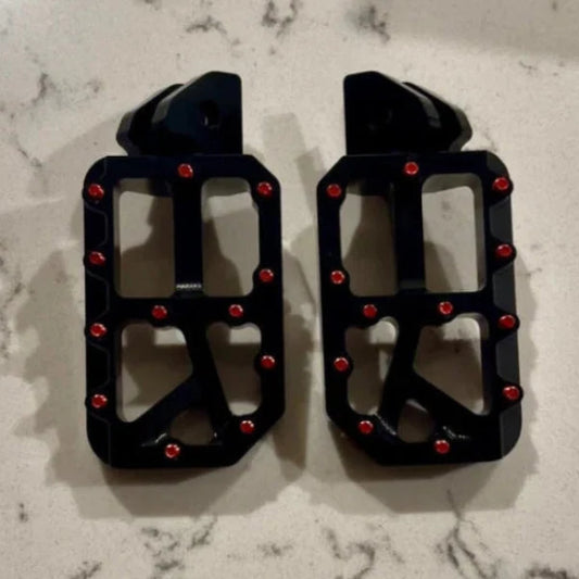 Black Moto Pegs