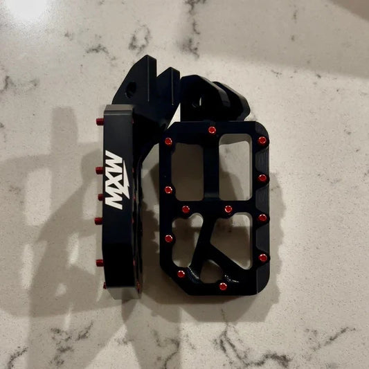 Black Moto Pegs