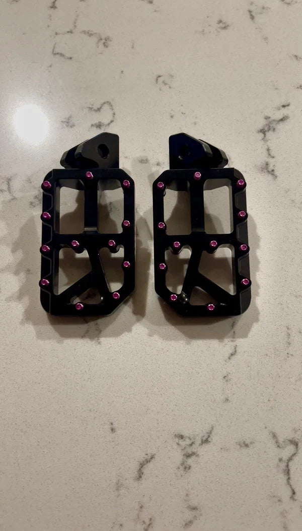 Black Moto Pegs