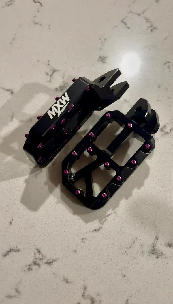 Black Moto Pegs