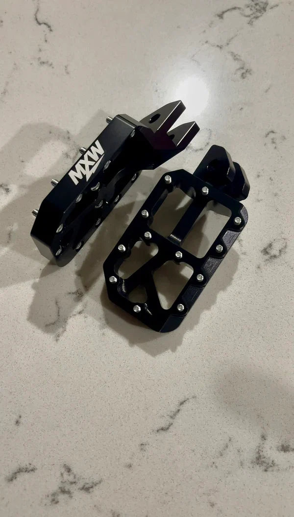 Black Moto Pegs