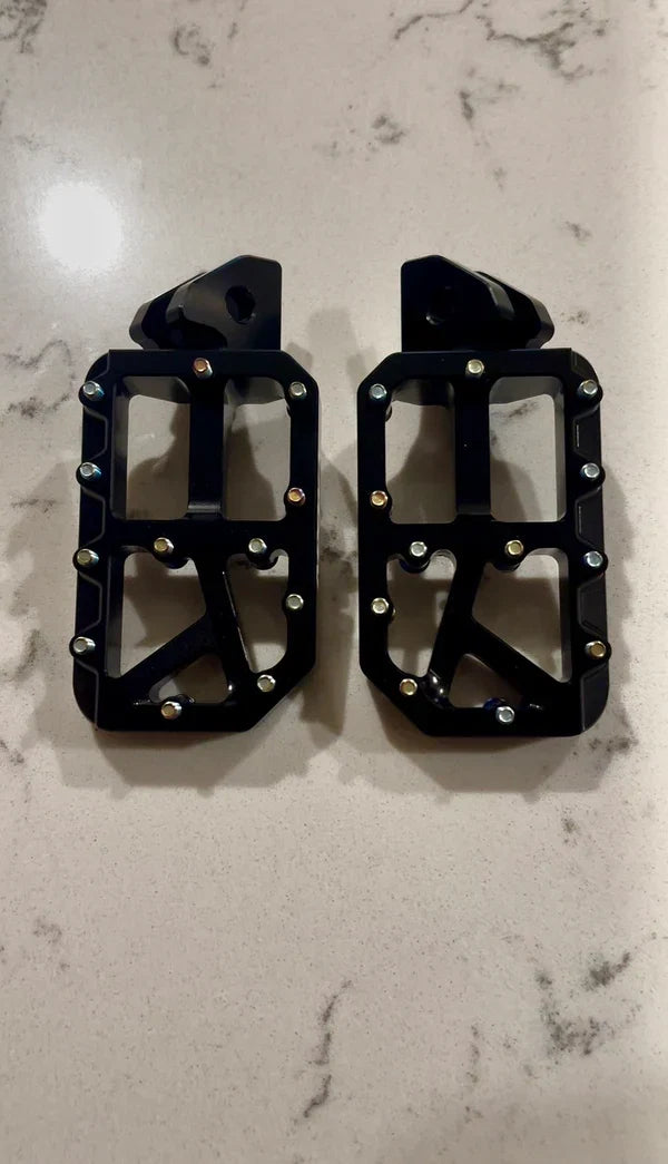 Black Moto Pegs