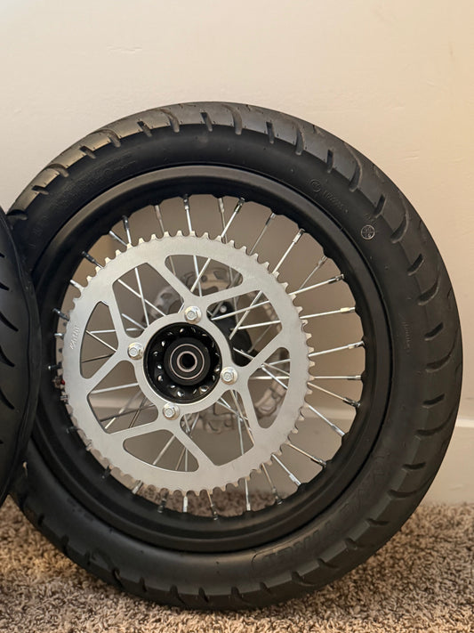 Upgraded 14in Wheels & Street Tires