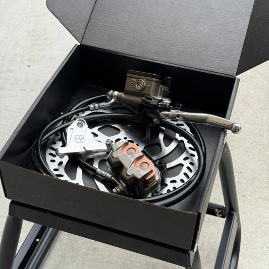 Pre-Bled Ultra Bee Brake Kit for super73, p-51, macfox, ghostcat, and more