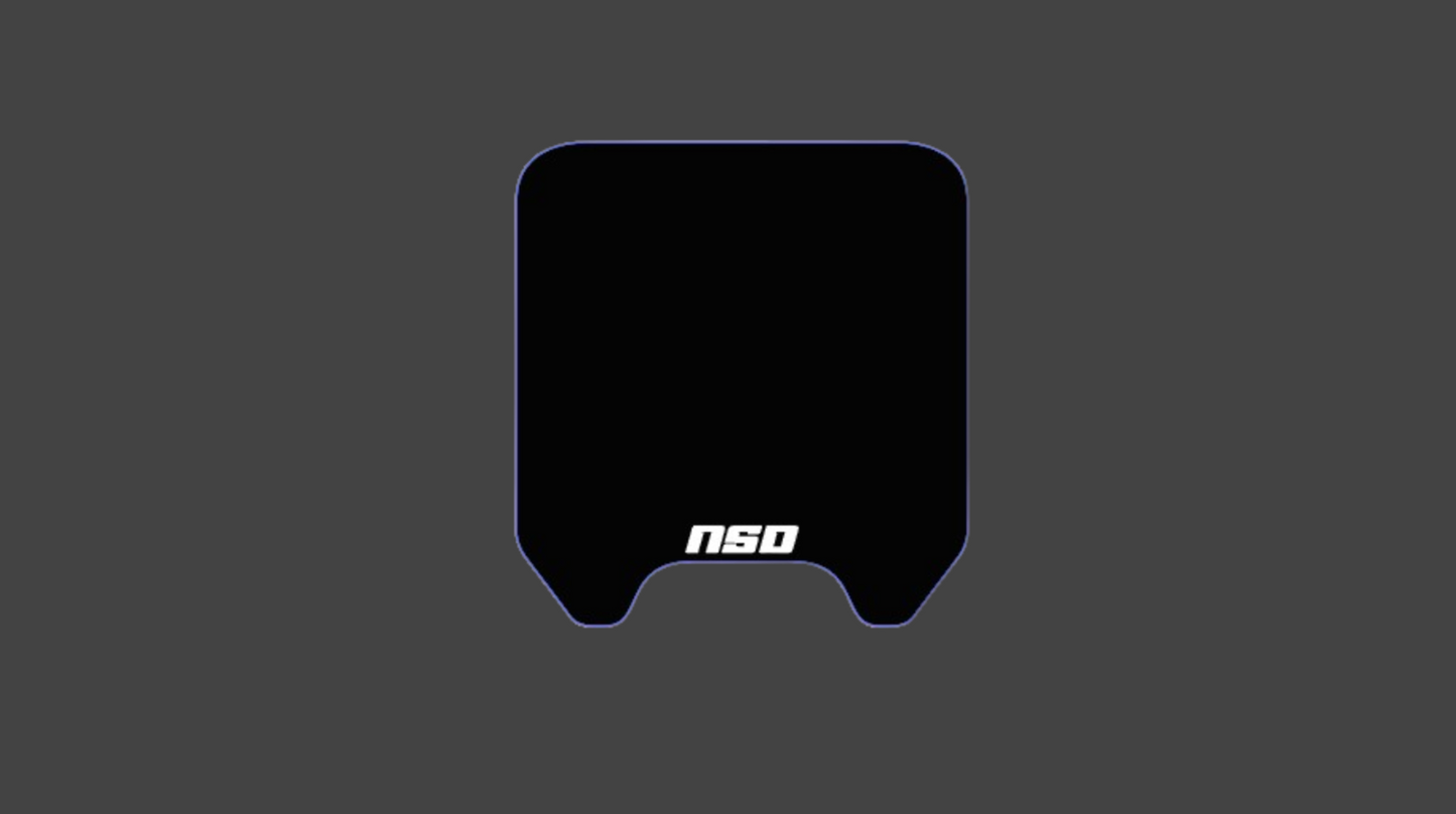 Stock Surron Number Plate Decal