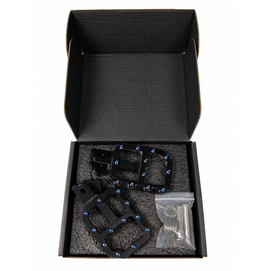 Mini E-Moto Titanium Footpegs With Installation Kit