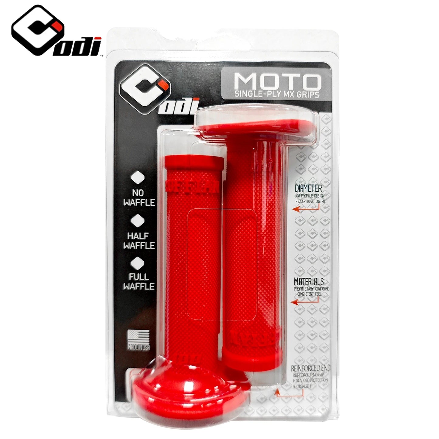 ODI Anti-Slip MTB Handlebar Grips – Bicycle Lock-On Grips for Mountain Bike Comfort & Control