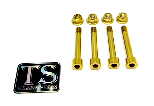 Titanium Rear Suspension/ Linkage  Bolt Kit for E-Ride Pro (8 pcs)