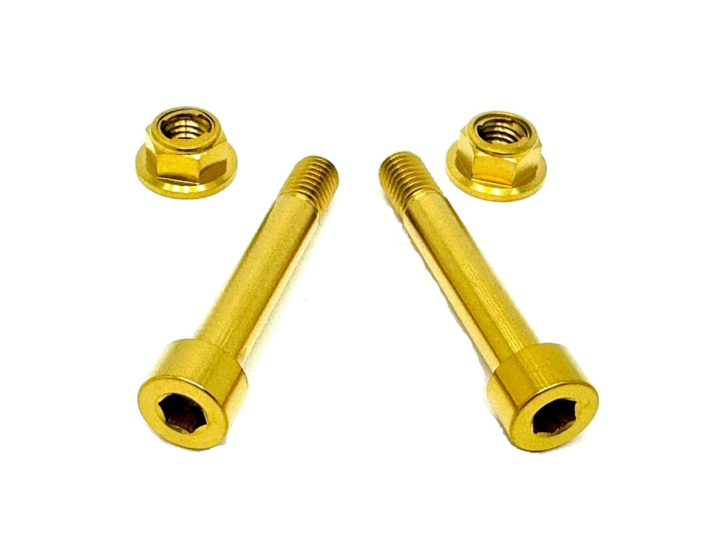 Titanium Rear Shock Mount Hardware (4 Pieces) E-Ride Pro